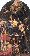 Maratta, Carlo Madonna and Child Enthroned with Angels and Saints Spain oil painting artist